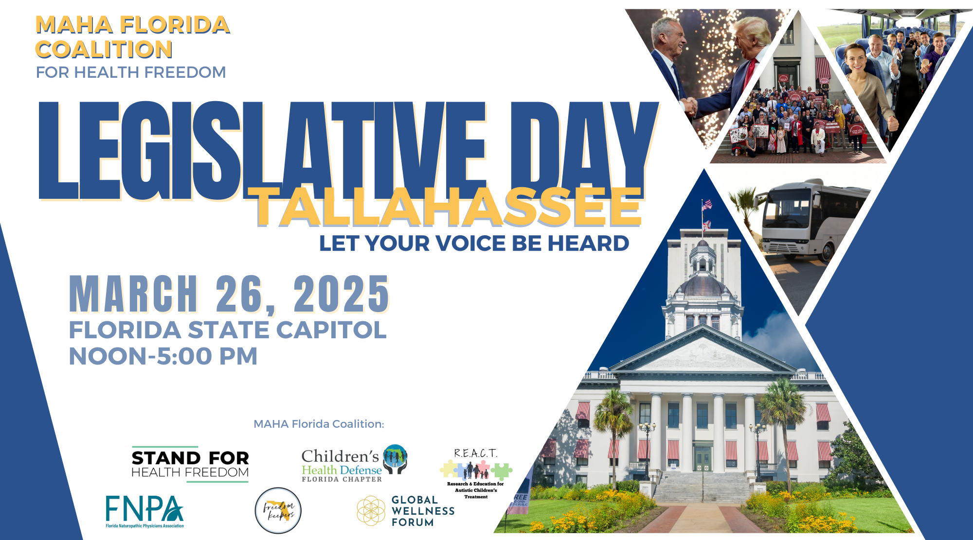MAHA Florida Coalition for Medical Freedom Legislative Day 2025